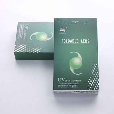 Qualität  Aspheric Hydrophilic Acrylic IOL Intraocular Lens 12.5mm Overall Diameter Fabrik